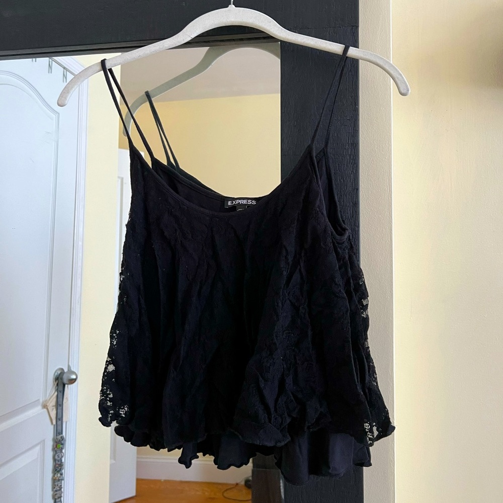 Express Floral Lace Blouse